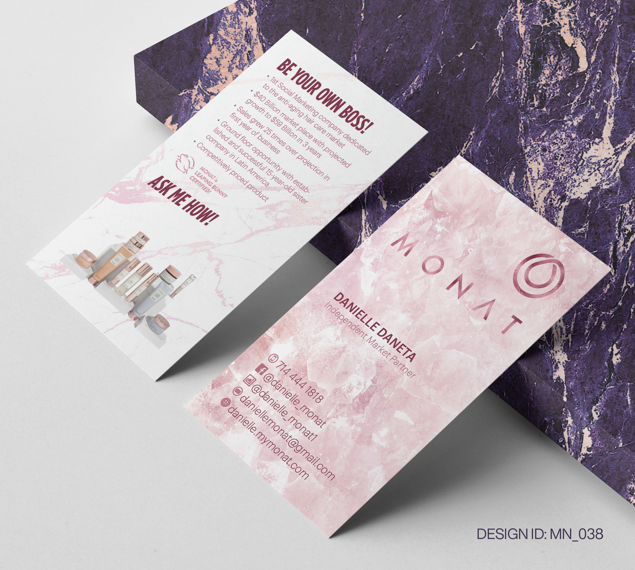 Monat Business Card Design 038
