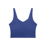 Women's V-Neck Yoga Sports Bra