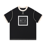 Contrast-Stitched Cotton T-Shirt