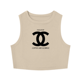 Women's Tight Crewneck Crop Tank Top