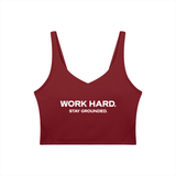 Women's V-Neck Yoga Sports Bra