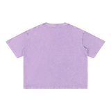 Mineral Wash Boxy Cotton T-Shirt
