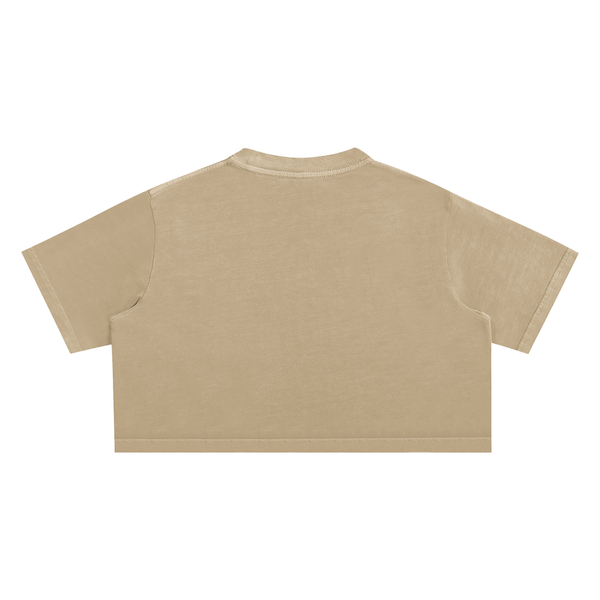 Snow Washed Crop Top