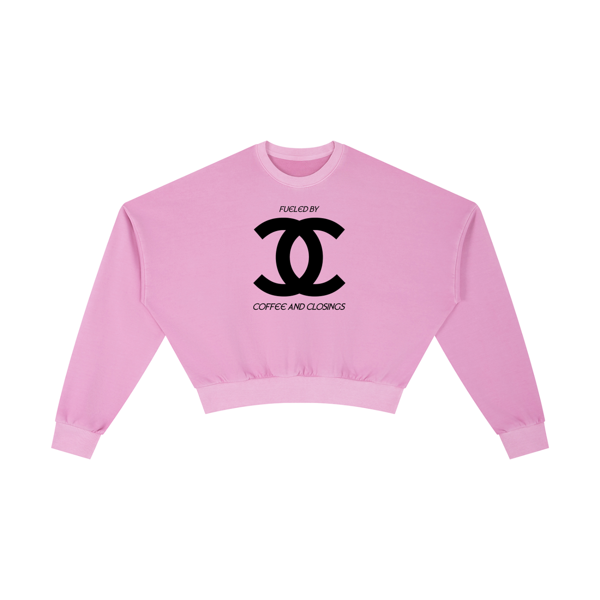 Vintage Washed Cropped Sweatshirt Main image