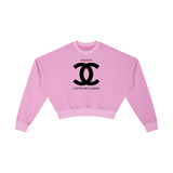 Vintage Washed Cropped Sweatshirt
