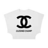 Women's Cropped Dolman T-Shirt