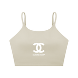 Spaghetti Strap Yoga Sports Bra