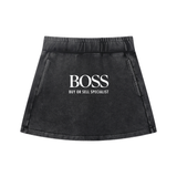 Women's Mineral Wash Mini Skirt