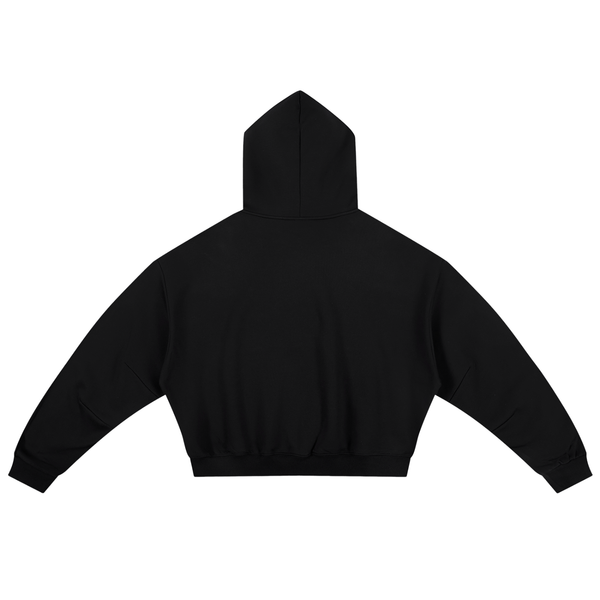 Essential Boxy Darted Sleeve Hoodie