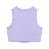 Women's Tight Crewneck Crop Tank Top
