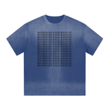 “I” Shape Gradient Washed T-Shirt