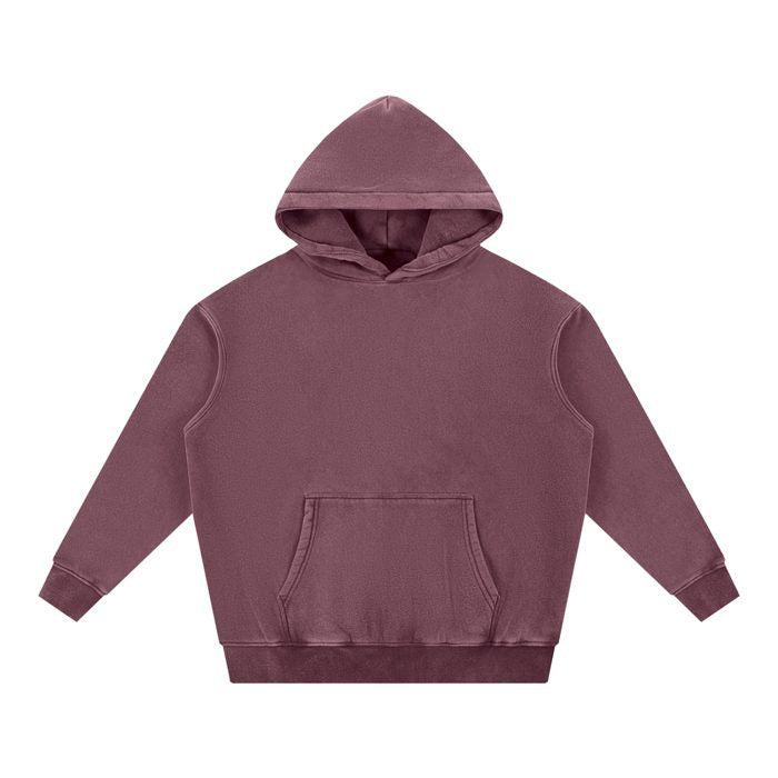 Snow Wash Fleece Oversize Hoodie
