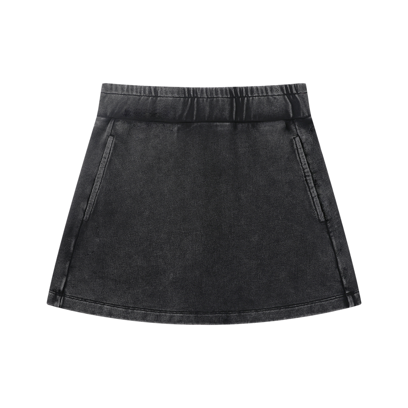 Women's Mineral Wash Mini Skirt Secondary image