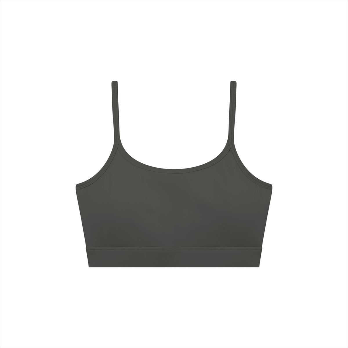 Women's Solid U-Neck Sports Bra