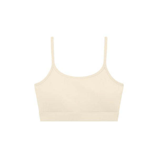 Women's Solid U-Neck Sports Bra