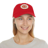 I Sell Homes Dad Hat with Leather Patch (Round)