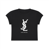 Women's Slim-Fit Cropped T-Shirt