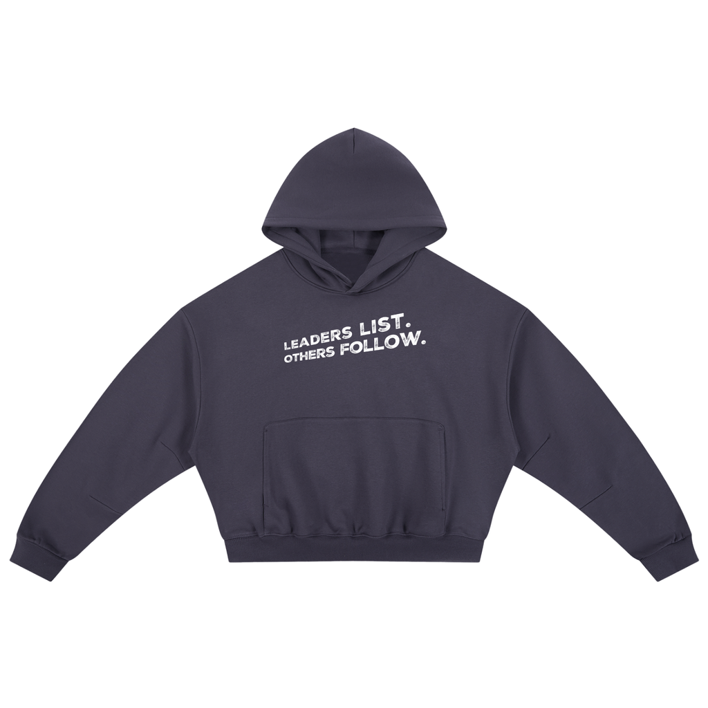 Essential Boxy Darted Sleeve Hoodie