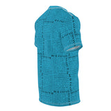 The Ultimate Real Estate Shirt! Unisex Cut & Sew Tee (AOP) Turquoise