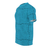 The Ultimate Real Estate Shirt! Unisex Cut & Sew Tee (AOP) Turquoise