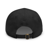 Real Estate Translated Dad Hat with Leather Patch (Round)