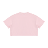 Women's Mineral Wash Cotton Crop T-Shirt