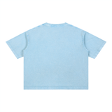 Mineral Wash Boxy Cotton T-Shirt