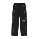 Reflection Striped Straight-Leg Sweatpants