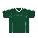 Shadow Stripe Collared Soccer Jersey