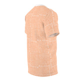 The Ultimate Real Estate Shirt! Unisex Cut & Sew Tee (AOP) Peach Fuzz