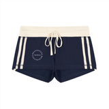 Women's Contrast Stripe Track Shorts
