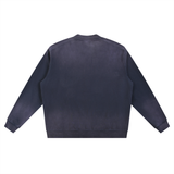 Sun Fade Heavyweight Baseball Jacket