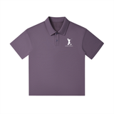 Drop Shoulder Short-Sleeve Polo