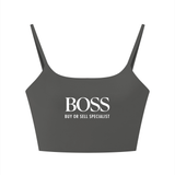 Women's Solid Color Sports Bra