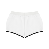 Women's Retro Contrast Binding Shorts