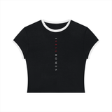 Women's Slim Color Block T-Shirt