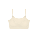 Women's Solid U-Neck Sports Bra