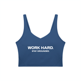 Women's V-Neck Yoga Sports Bra