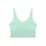Women's V-Neck Yoga Sports Bra