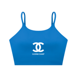 Spaghetti Strap Yoga Sports Bra