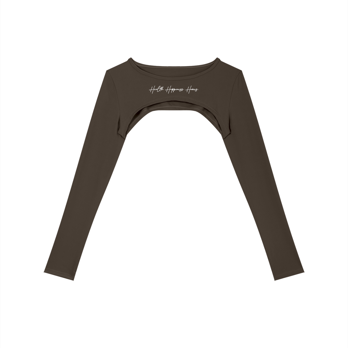 Women’s Cutout Long Sleeve Yoga Shrug Main image
