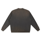 Sun Fade Heavyweight Baseball Jacket