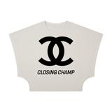 Women's Cropped Dolman T-Shirt