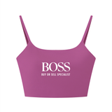 Women's Solid Color Sports Bra