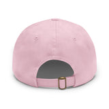 Houstler Dad Hat with Leather Patch (Rectangle)