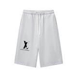 Relaxed Drawstring Three-quarter Sweatpants