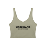 Women's V-Neck Yoga Sports Bra
