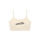 Women's Solid U-Neck Sports Bra