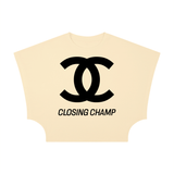 Women's Cropped Dolman T-Shirt