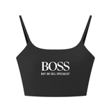 Women's Solid Color Sports Bra